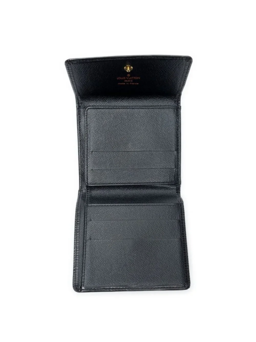 Louis Vuitton Portefeuille Elysee Black Epi Wallet